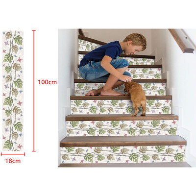 

〖Follure〗3D Simulation Stair Stickers Waterproof Wall Stickers DIY Home Decor