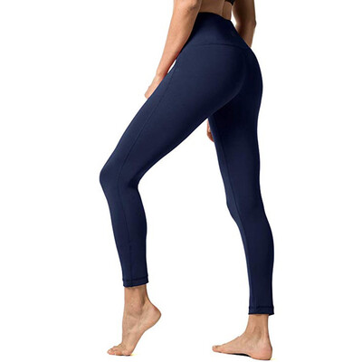 

Womens High Waist And Tight Fitness Yoga Pants Nude Hidden Pocket Yoga Pants