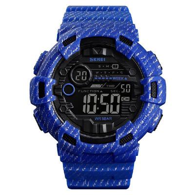 

SKMEI 1472 Analog Digital Watch Luminous Outdoor Sport Watch Men Digital Watch 5Bar Waterproof Alarm Clock Cowboy Military Fashion
