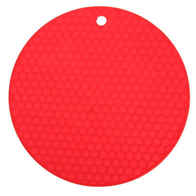 

Silicone Honeycomb Non-slip Table Mat Round Insulation Placemat Cup Pad