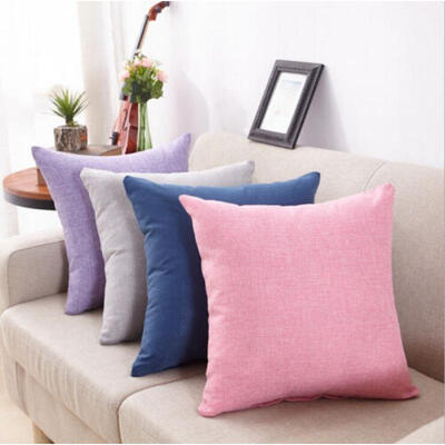 

US Home Decor Cotton Throw Pillow Case Romantic Sofa Cushion Cover Soft SimpleA