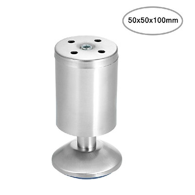 

Cabinet Leg Furniture Sofa Leg Worktop TV Desk Table Leg Cabinet Stainless Steel Leg Furniture Feet Bottom Rubber Mat Height Adjus