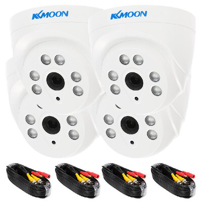 

KKmoon 4720P 1500TVL AHD Indoor Dome CCTV Camera 460ft Surveillance Cable Support IR-CUT Night View 6pcs Array Infrared Lamps