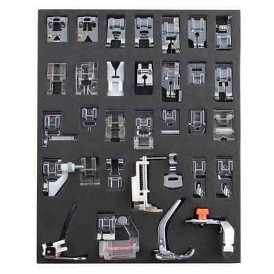 

32pcsset Sewing Machine Presser Foot Braiding Blind Stitch Darning Presser Feet Kit Set for Brother Singer Janome