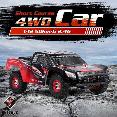 

Wltoys 12423 50kmh High Speed Short Course Truck 112 24G 4WD RTR RC Car