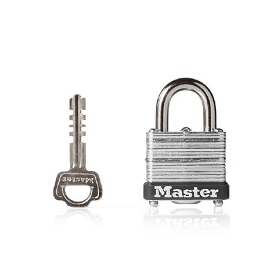 

Master Lock Padlock Laminated Steel Warded Lock Industry Level Padlock Household Padlock Dormitory Lock Storage Box Lock