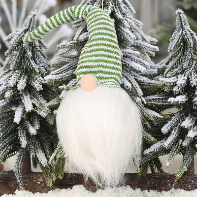 

Gobestart Forest Faceless Doll Glow Pendant Hanging Ornaments Christmas Decoration