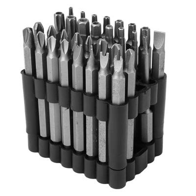 

Greensen 32pcsSet Steel Screwdriver Bits Y-Shaped Pozidriv Slotted Bit DIY Maintenance Tool