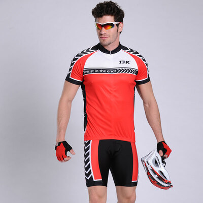 

Meissenlan MYSENLAN Jersey suits for men&women spring&summer bicycle Jersey riding pants MB-Glory short set red