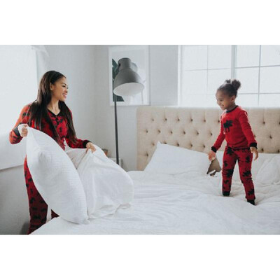 

Women Christmas Family Look Pajama Set Reindeer Printed Sleepwear Nightwear Family Matching Outfit Father Mother Kid T-Shirt Pants