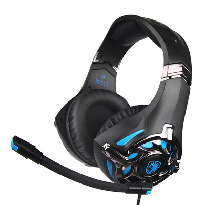 

SADES 35mm Wired Gaming Headphones Over Ear Game Headset with Mic Volume Control for PC Laptop Smart Phone