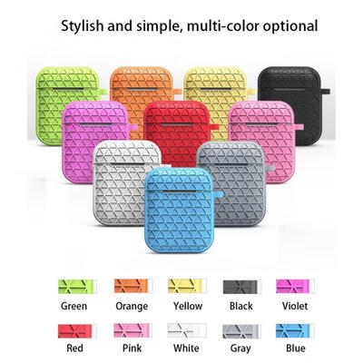 

New Schutzhülle für Apple AirPods Kopfhörer Case mit Halterung Clip Gurt Schlaufe