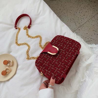 

North bag chic small bag autumn&winter new style new style single-shoulder Korean-style wide-range small square bag