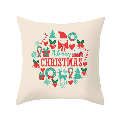 

NEW 29 Patterns For Choice Xmas Peach Skin Pillowcase Pillow Cover Home Decor