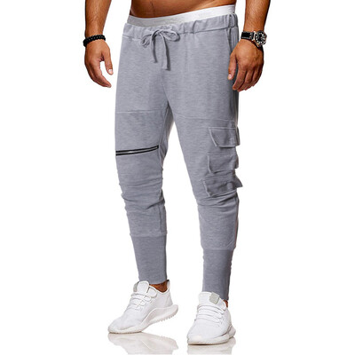 

Gobestart Summer Mens Strapped Summer Solid Color Sport Pants Casual Trousers