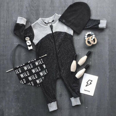 

Newborn Infant Kids Baby Girl Boy Bodysuit Romper Jumpsuit Outfit Winter Clothes