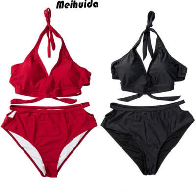 

Womens Bikini Set Bandage Push-Up Padded Swimwear Swimsuit Bathing Brazilian