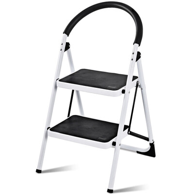 

Folding Stool Heavy Duty Industrial Lightweight 2 Step Ladder