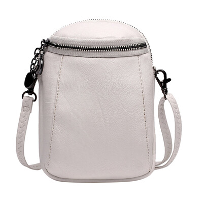 

Tailored Woman Round Little Phone Bag Casual Crossbody Bag Bucket Bag Vintage Bag