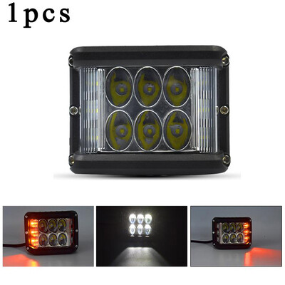 

45W Three-sided Pods Combo LED Work Spot Light Strobe Fog Lamp Offroad ATV SUV