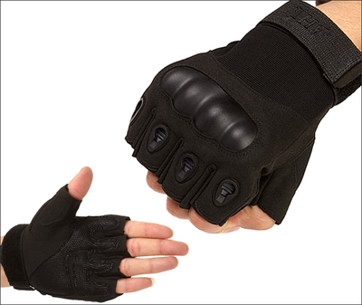 

Mountaineering half finger special forces tactical gloves mens autumn&winter outdoor cycling fitness warm all finger half fin
