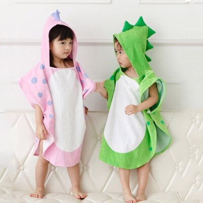 

Children Bath Towel Robe Kids Hooded Beach Swimming