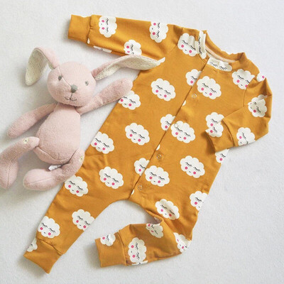 

Newborn Baby Girl Ruffle Romper Jumpsuit Pajamas Long Sleeve Clothes Outfits