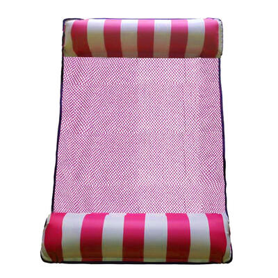 

1pc Foldable Back Floating Row Water Amusement Inflatable Bed Sofa Chair