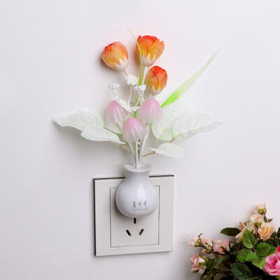 

〖Follure〗Romantic Colorful LED Night Light Dream Bed Lamp Home Illumination YE