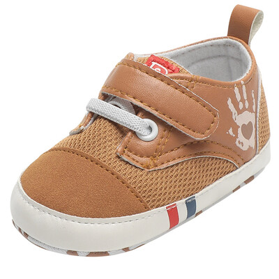 

Newborn Kids Baby Boys&Girls Shoes Palm Printed Anti-Slip Footwear Crib Shoes