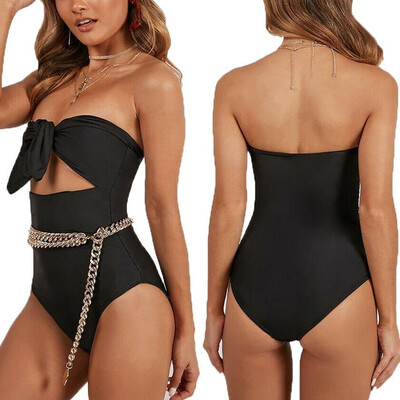 

Womens Padded Push Up Bikini Sets High Waisted Swimsuit Bathing Suit Swimwear