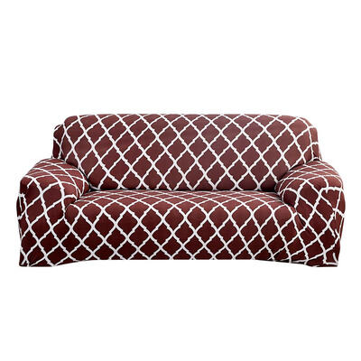 

Geometric Print Elastic Slipcovers Furniture All-inclusive Sofa Cover Wrap