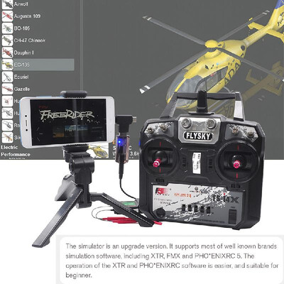 

STARTRC 8-in-1 RC Flight Simulator Wireless Simulator for Flysky i6x FUTABA Radiolink AT9s AT10