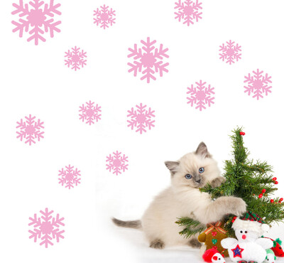 

Tailored New Wall Sticker Frozen Snow Flakes Vinyl Art Wall Quote Decal Sticker Removable