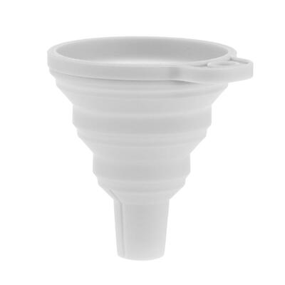 

Protable Mini Silicone Foldable Liquid Funnel Hopper Kitchen Tool Gadget