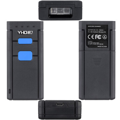 

Mini Barcode Scanner BT CCD One Dimensional Red Light Wireless Portable Bar Code Reader
