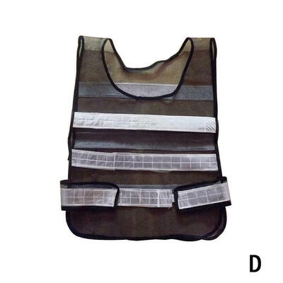 

Hi Viz Vis Visibility Security Work Vest Two Tone Safety Waistcoat Colours Sizes