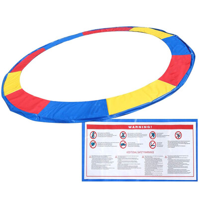 

Colorful Safety Round Spring Pad Replacement Cover for 12 Trampoline