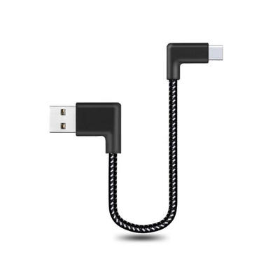 

Right Angled USB C Cable 2m 24A 90 Degree Braided Type C Sync Date Cable For Galaxy S10S9S8 S8 MacBook IPad Pro 2018