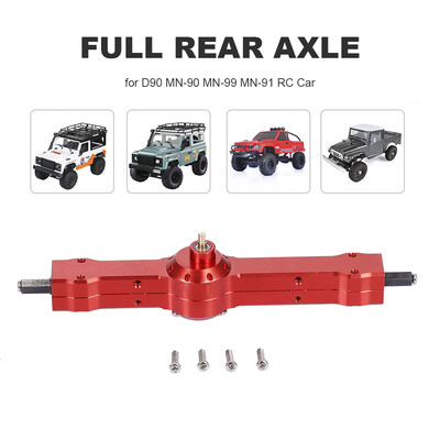 

Aluminum Alloy Full Rear Axle for D90 MN-90 MN-99 MN-91 FJ-45 RC Car 112 Rock Crawler Upgrade Parts