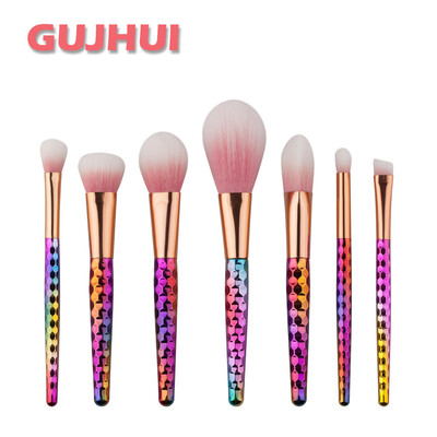 

〖Follure〗7PCS Make Up Foundation Eyebrow Eyeliner Blush Cosmetic Concealer Brushes