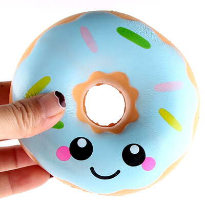 

Gotoamei The New Smiley Face Slow Rebound Donut Simulated Food Decompression Toy For Kids