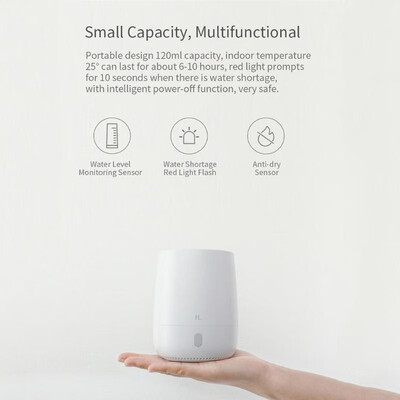 

Xiaomiyoupin HL Portable USB 120mL Aroma Diffuser Air Humidifier Mist Maker