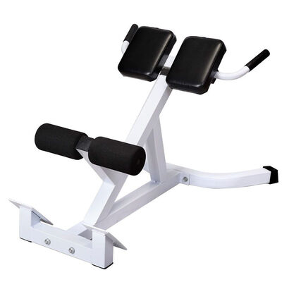 

Back Hyperextension Bench Steel Roman Chair 125kg275 lbs Max Weight Capacity Chair