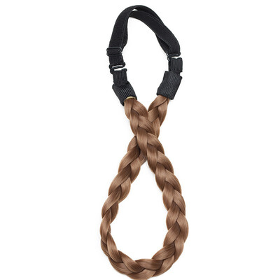 

Fashion Womens Braided Plaited Elastic Cord Headband Hair Band Accessory Durable&Useful