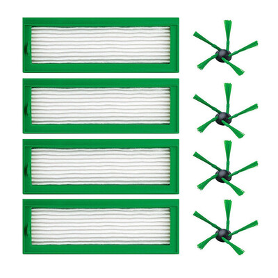 

Siaonvr Parts Side Brush Hepa Filters for Vorwerk Kobold VR200 VR-200 Vaccum Cleaner