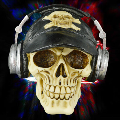 

Toponeto Halloween Skull Skull Simulation Handicraft Birthday Gift Skull Head Ornament Gh
