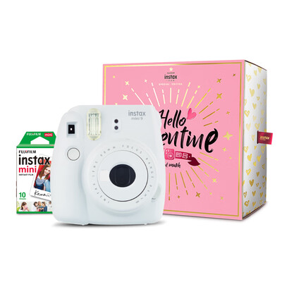 

Fuji FUJIFILM INSTAX One-time imaging MINI9 ash white limited gift box set including 10 sheets of film
