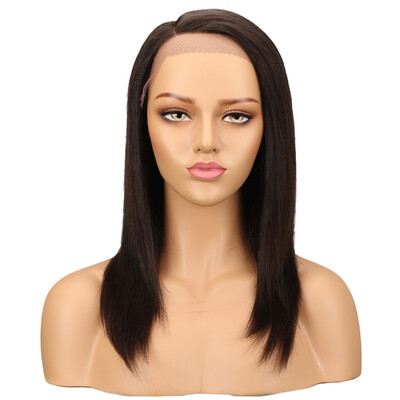 

Noble Straight Lace Front Human Hair Wigs For Women Brazilian Ombre Human Hair Wig Blond Straight Lace Front Wig Free Shipping