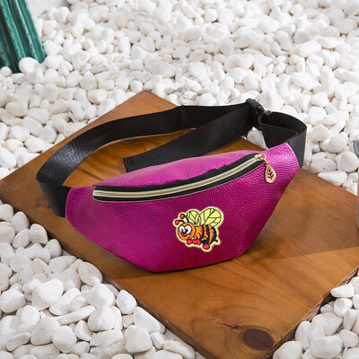 

Tailored Womens Fashion Sport Waist Waterproof Bag Shoulder Bag Bee Zipper Chest Bag